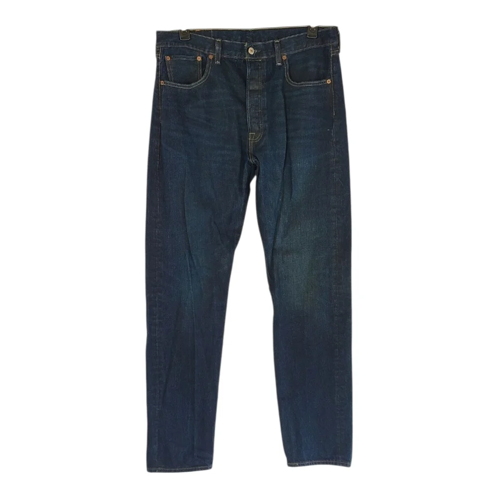 Levi's 501 CT Customized Tapered Dark Wash Jeans Mens 36x34 Button Fly